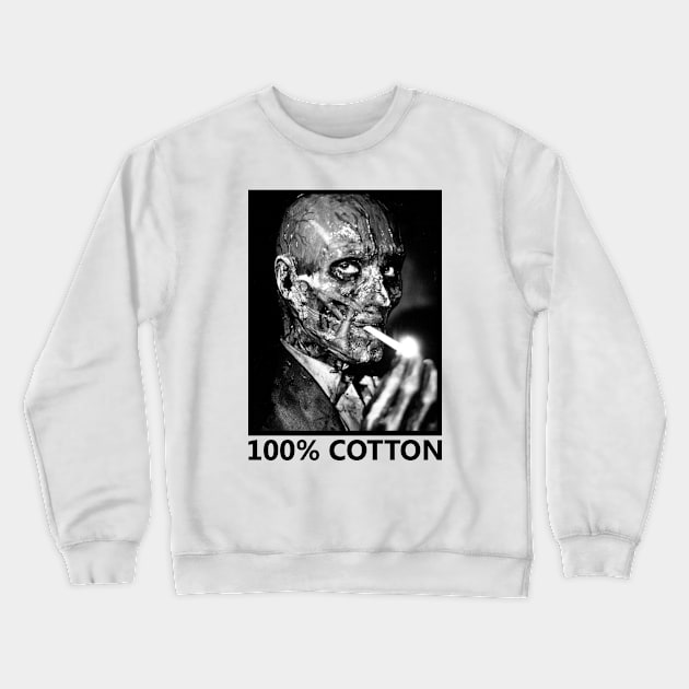 100% COTTON Crewneck Sweatshirt by Shudder Clothing